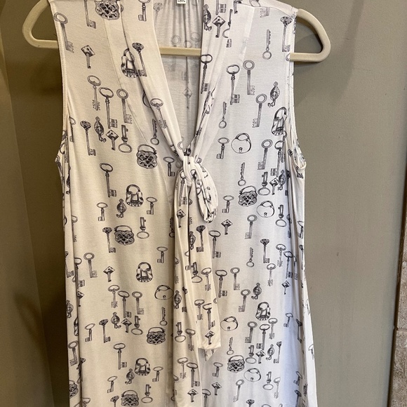 CAbi Tops Cabi M Lock And Key Blouse Poshmark